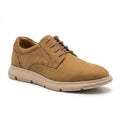 Genuine Suede Leather Lace-Up Casual Shoes for Men